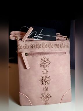 Pink Crossbody Bag by Chateau